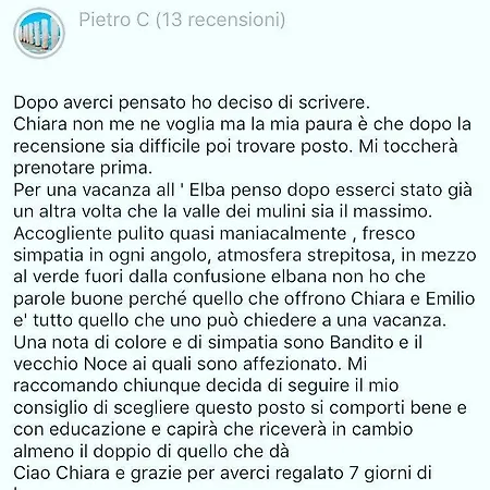 Valle Dei Mulini 4* Marciana (Isola d'Elba)